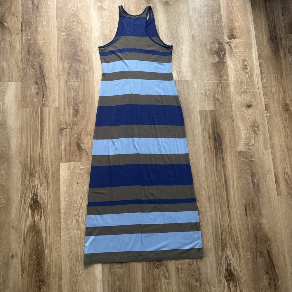 Banana Republic Women's Sleeveless Maxi Size Xs Color Block Summer Dress - Picture 4 of 4